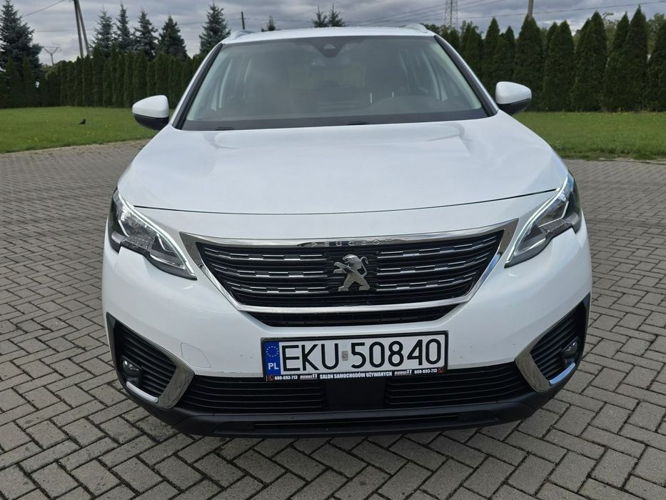 Peugeot 5008 1,2Turbo benz. 7 Foteli.Klimatronic 2 str. Navigacja.Serwis.OKAZJA