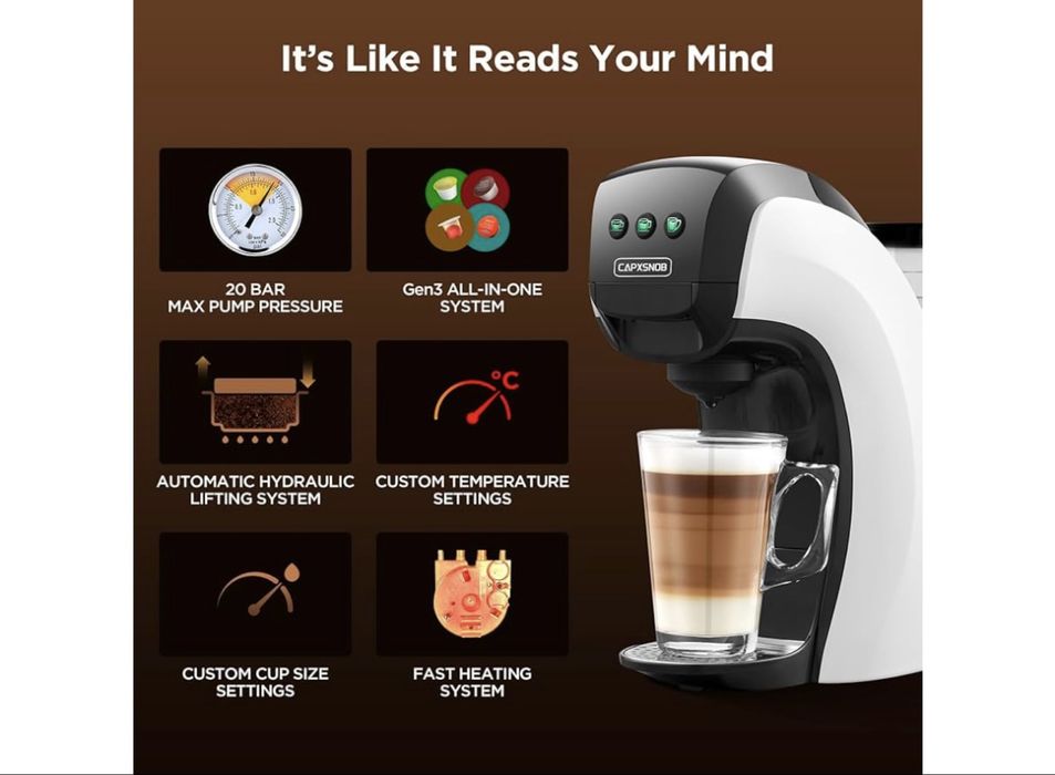 Нова кавомашина 3-в-1