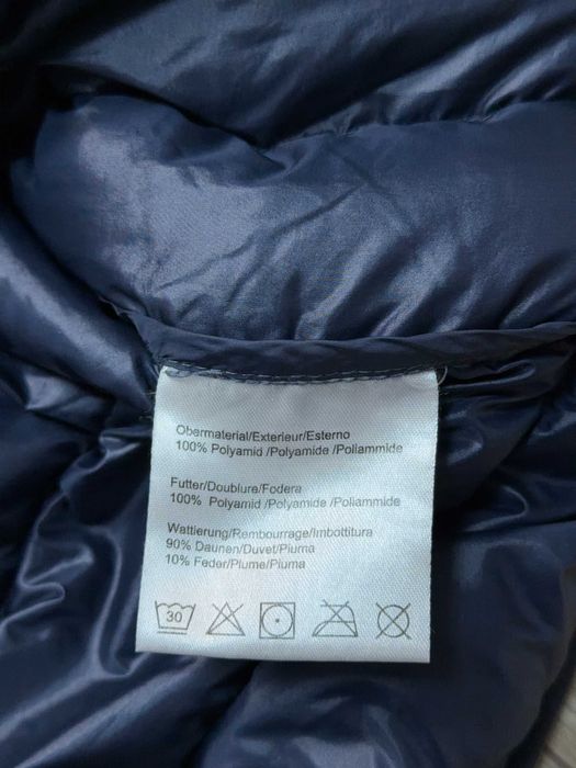 John Adams Чоловіча легка пухова куртка пуховик з капюшоном весняна