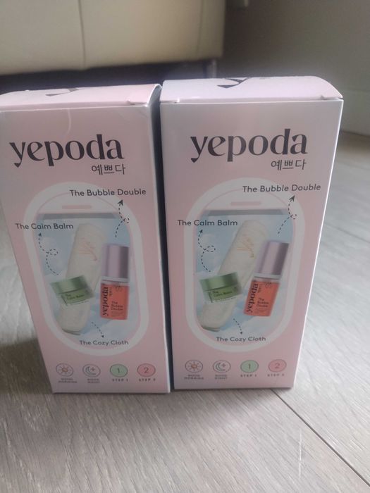 Yepoda The Mini Cleansing Duo - zestaw do dwuetapowego oczyszczania twarzy