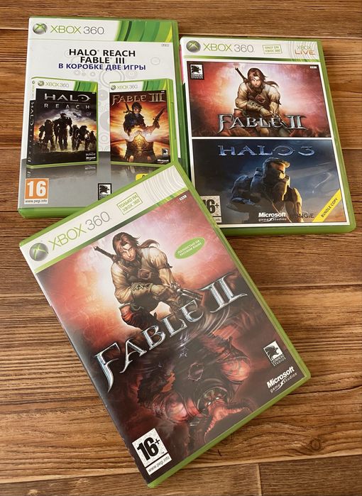 Ігри для Xbox\Xbox 360: Fable, NFS, Mortal Kombat, Portal 2, GTA.