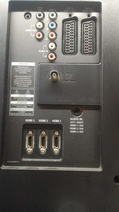 Lcd PHILIPS 37 polegadas com HDMI e USB