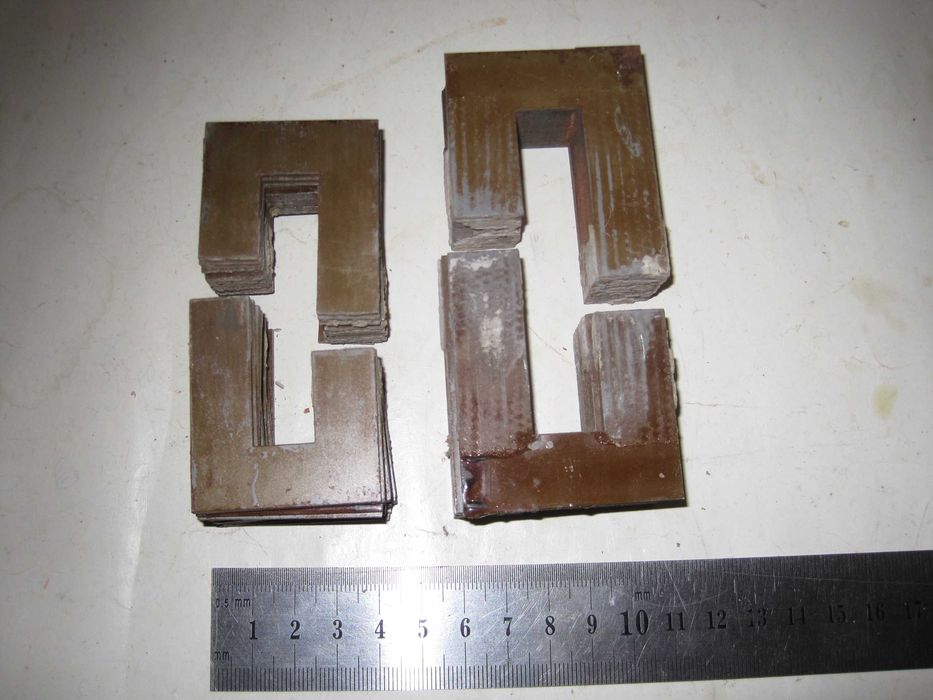 П-образный сердечник магнитопровод для трансформатора