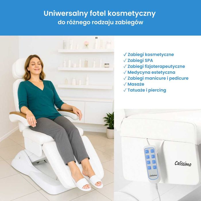 Кушетка косметологічна електрична Marcel, 3 мотори