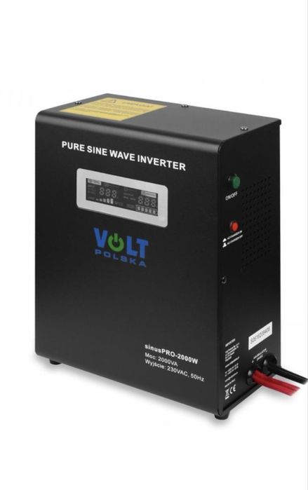 Гібридний ДБЖ/інвертор Volt Polska SINUS PRO 2000 W 24/230