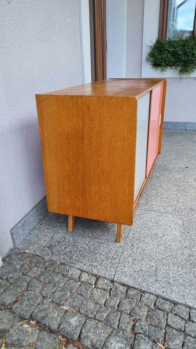 Komoda Vintage Design PRL U-452 Jiroutek Interier Praha Czechosłowacja