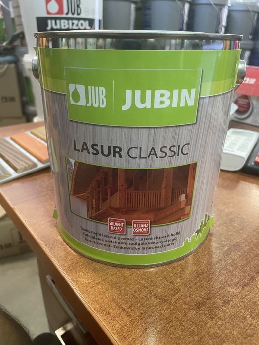 Лазурь, пропитка для дерева Jubin 2,5л, імпрегнант