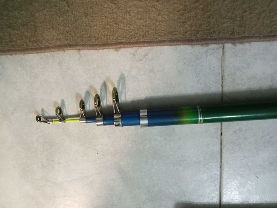 Canas de pesca direta em carbono