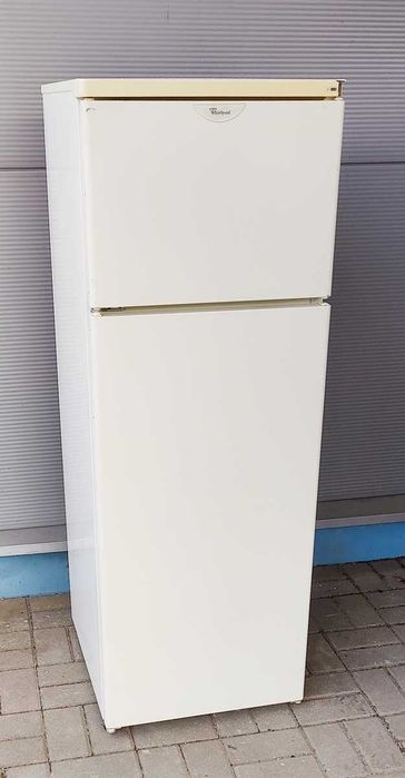 Lodówka z zamrażalnikiem 140 / 50cm - Whirlpool ART 529/G - sprawna
