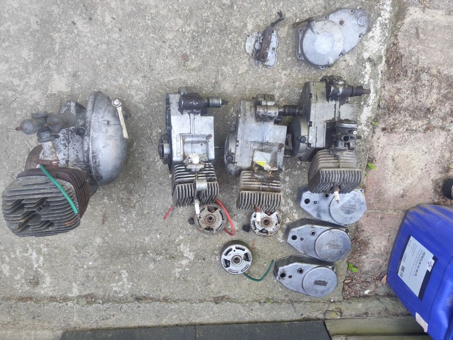 Zestaw silników Romet 023 motorynka i WSK 125