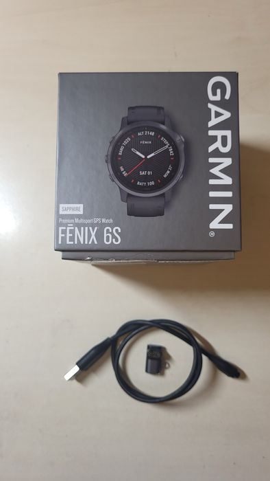 Garmin fenix 6s pro sapphire DLC mapy topo