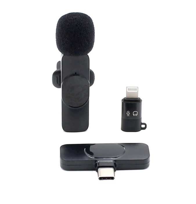 Микрофон петличный для блогеров К8, К9, К11 для iPhone и Android