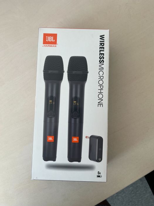 Безпровідні Мікрофони JBL. Топ якість звуку. До 6 голин роботи