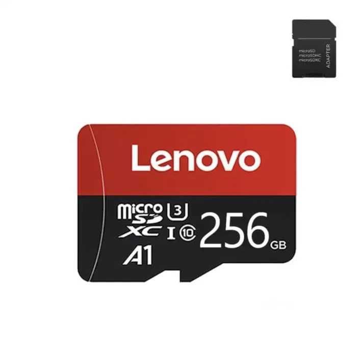 LENOVO карта памяті 256gb+Адаптер