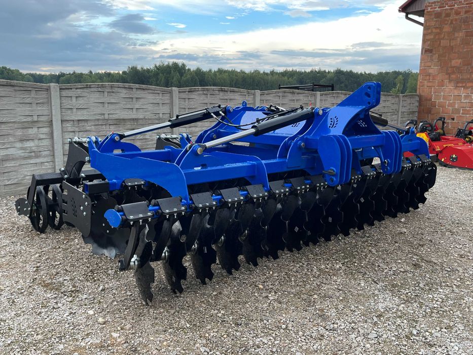 Brona talerzowa talerzówka hydrauliczna składana 4m 5m // Woj-Tech