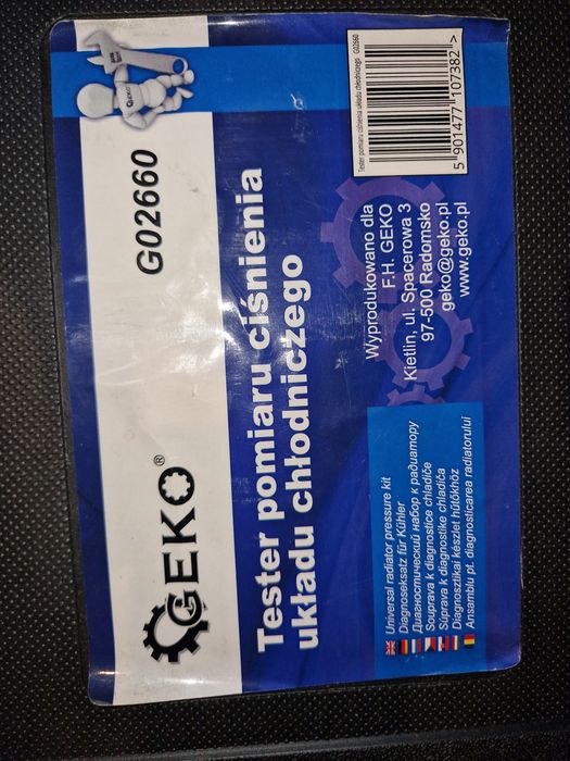 Продам тестер температуры радиатора geko 02660