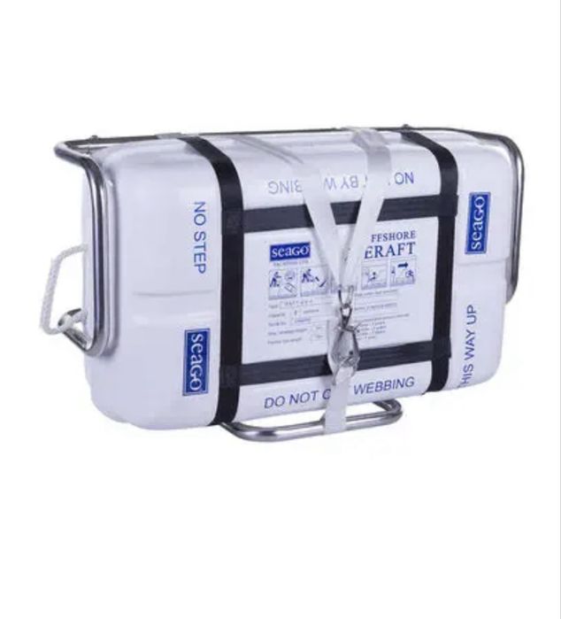 Suportes para balsas SEAGO com dispositivo de abertura automatico