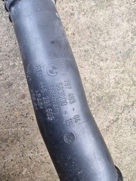 Патрубок інтеркулера БМВ Е90 Е91 Е92 Е93 Х1 Е84 2.0 дизель N47 BMW 2.0