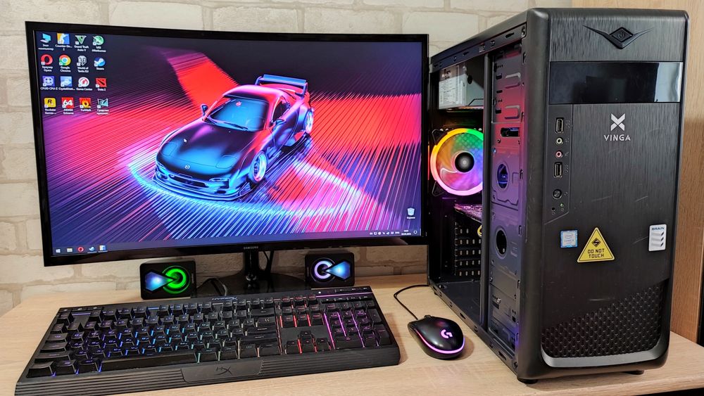 Игровой ПК DDR4 GTX 1060 CS 2 GTA5 WOT fortnite RUST dota2