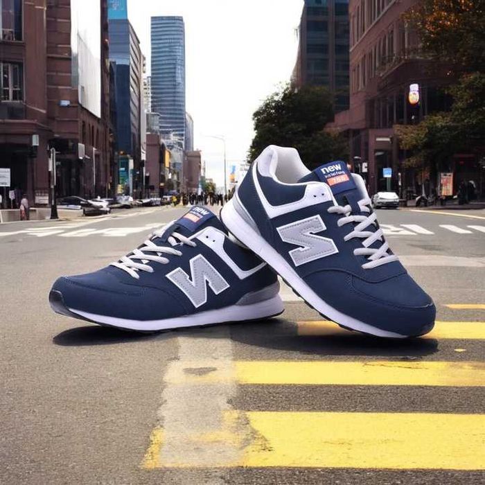 Buty Męskie Adidasy Sportowe Trampki Sneakersy granatowe (1B) r.41