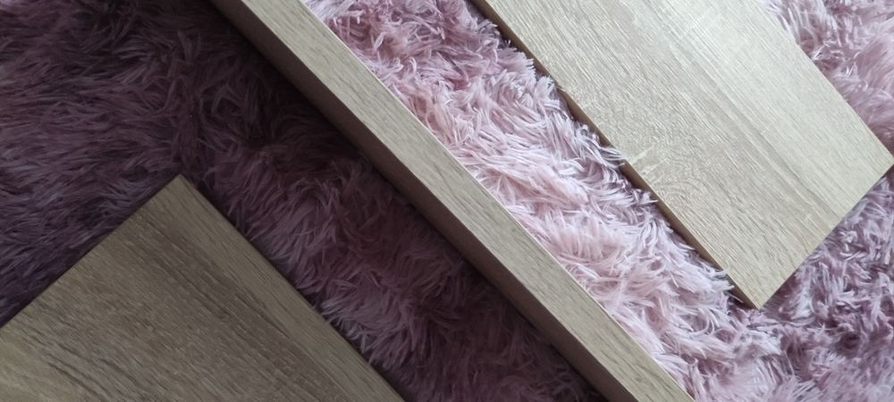 Zestaw 3 półek ściennych