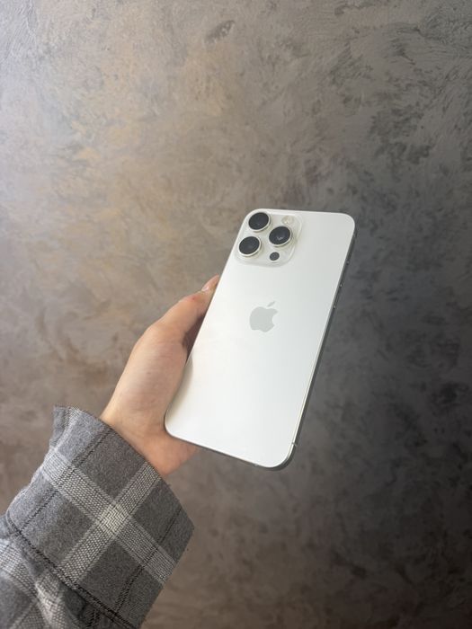Used IPHONE 15 Pro Max 1tb White Titanium Neverlock Дорошенка,28 IGrand