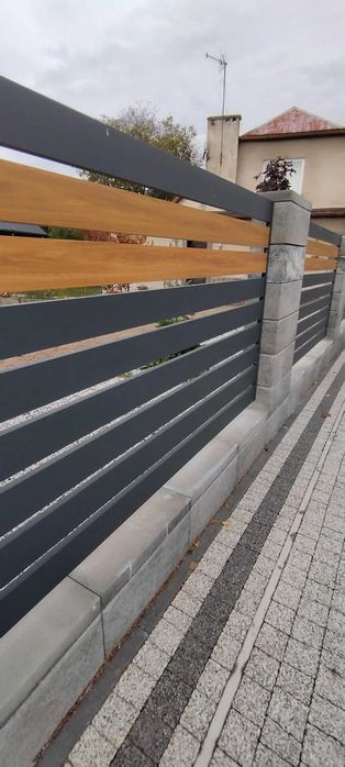 Bramy palisadowe , ogrodzenia, furtki, balustrady