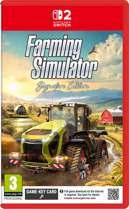Farming Simulator Signature Edition (Game Key Card) NS2 Uniblo Łódź