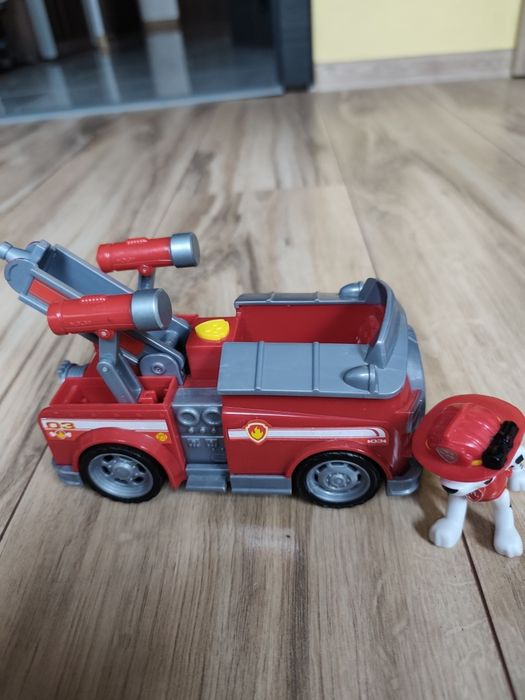 Psi patrol wóz strażacki + figurka jak nowe spin master