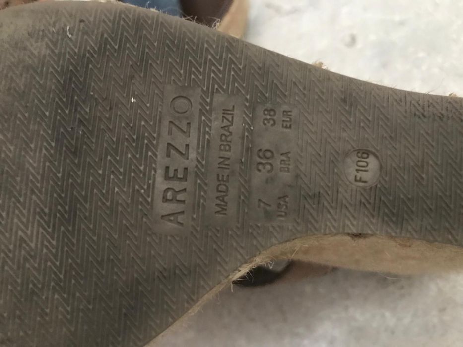 Sandalias Cunha Arezzo