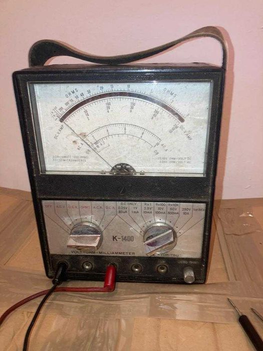 Amperímetro Antigo.*