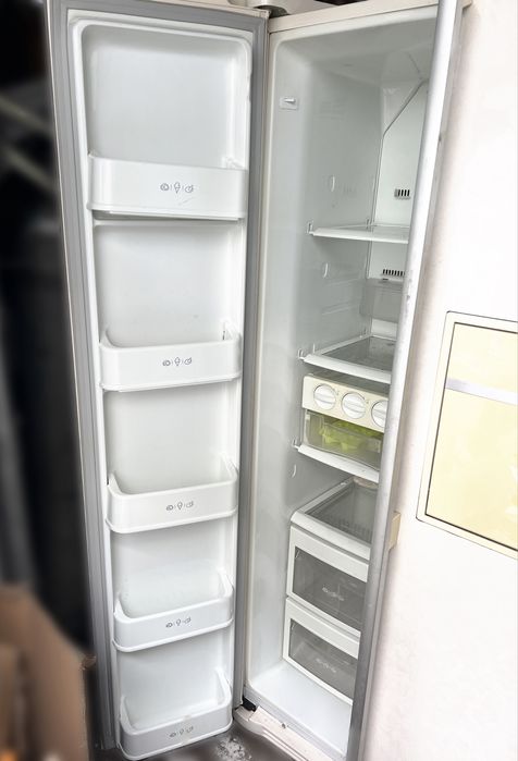 Холодильник БУ LG GR-B207WVQA Side-by-side No Frost (висота 175см)