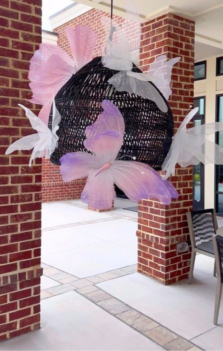 Метелики для декору з органзи