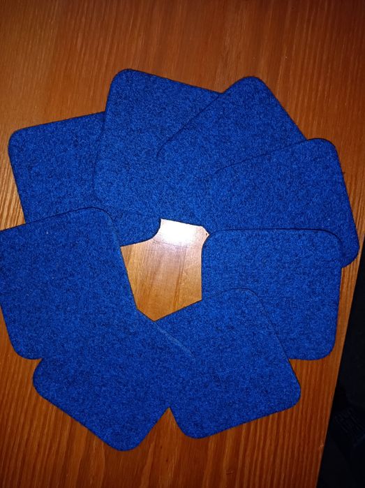 Podkładki pod kubki filcowe 8 szt