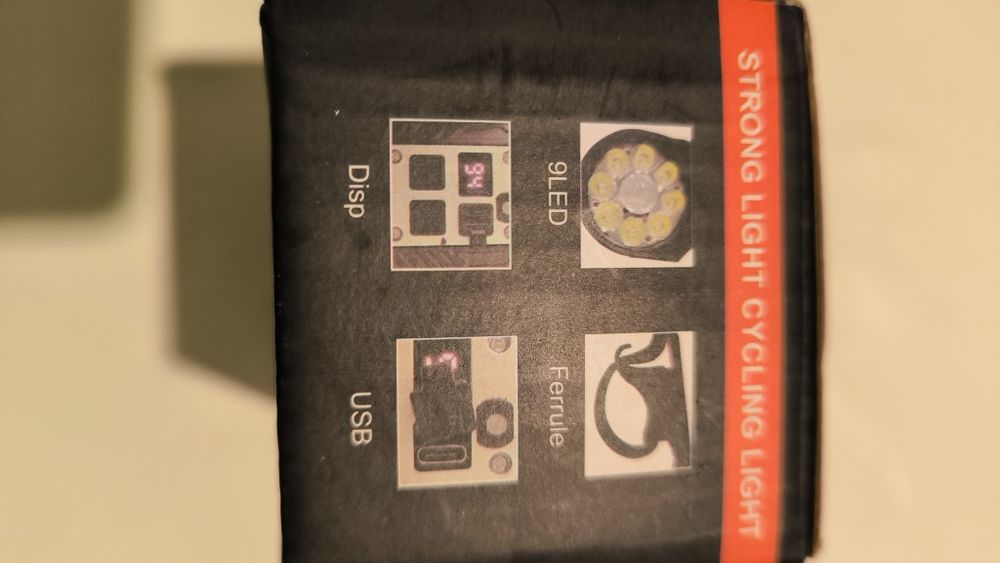 Farol Led para bicicleta novo