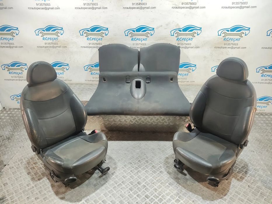 Conjunto Bancos Pele Tecido Mini Cooper S R52 Cabrio