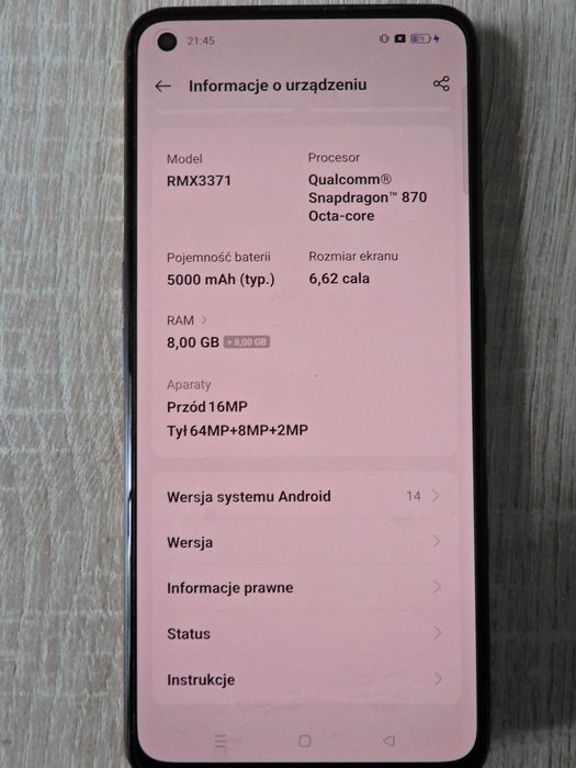 Realme GT NEO 3T 5G 8/128