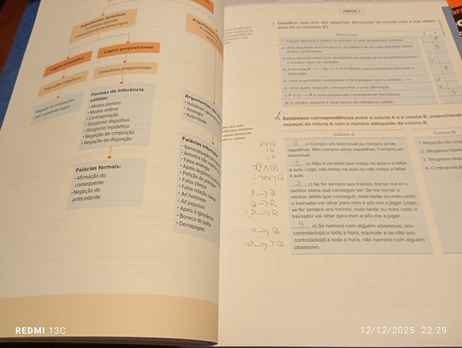 Guia de estudo de filosofia