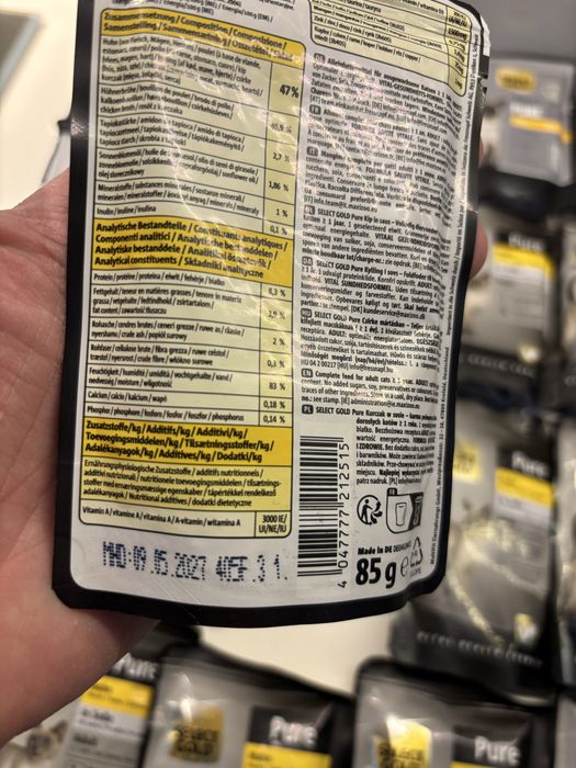 SELECT GOLD saszetki karma dla Kota 34-sztuk