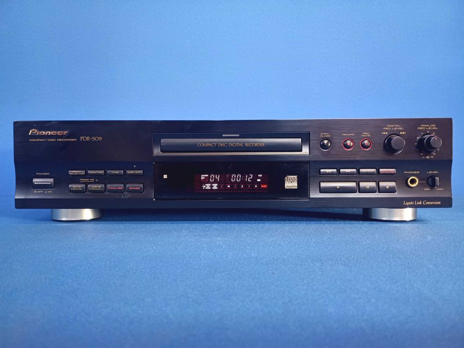 leitor/gravador de cds PIONEER PDR-509 (funcional) c/comando original