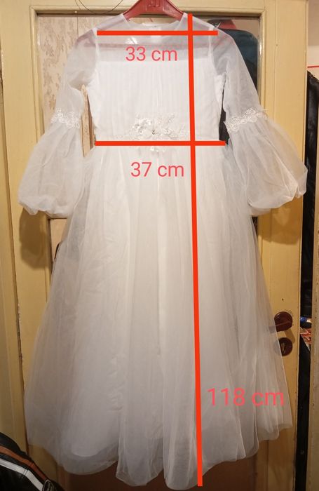 Sukienka komunijna r.150-160
