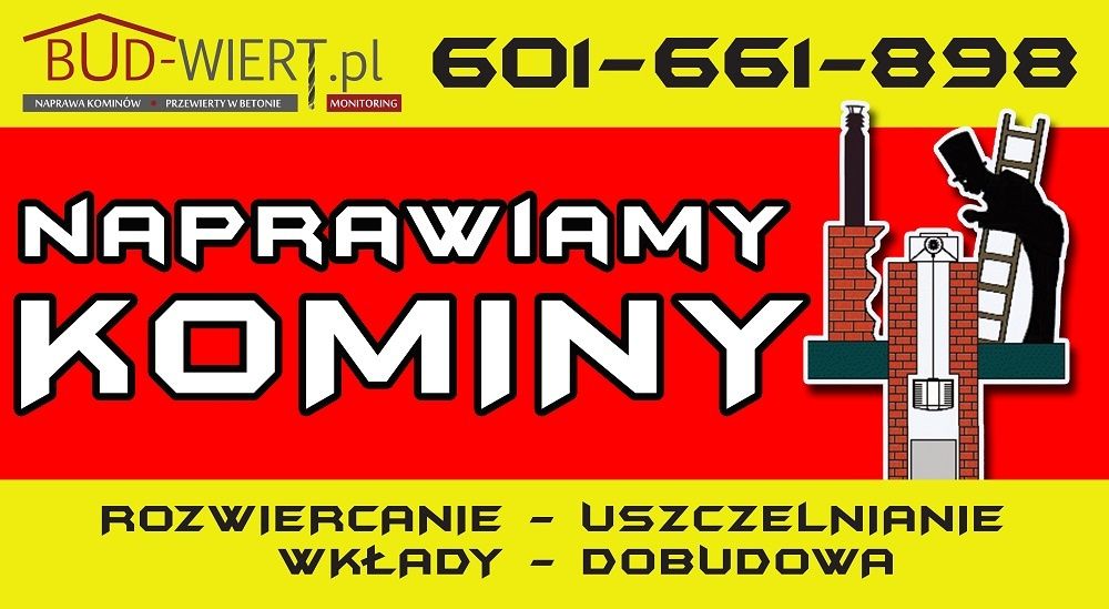 Jawar Uniwersal renowacja komina, wkład izostatyczny z rozwiercaniem