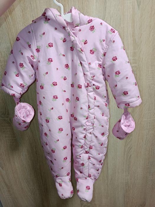 Комбінезон весняний на дівчинку 3-6 міс. George+ подарунок шапочка