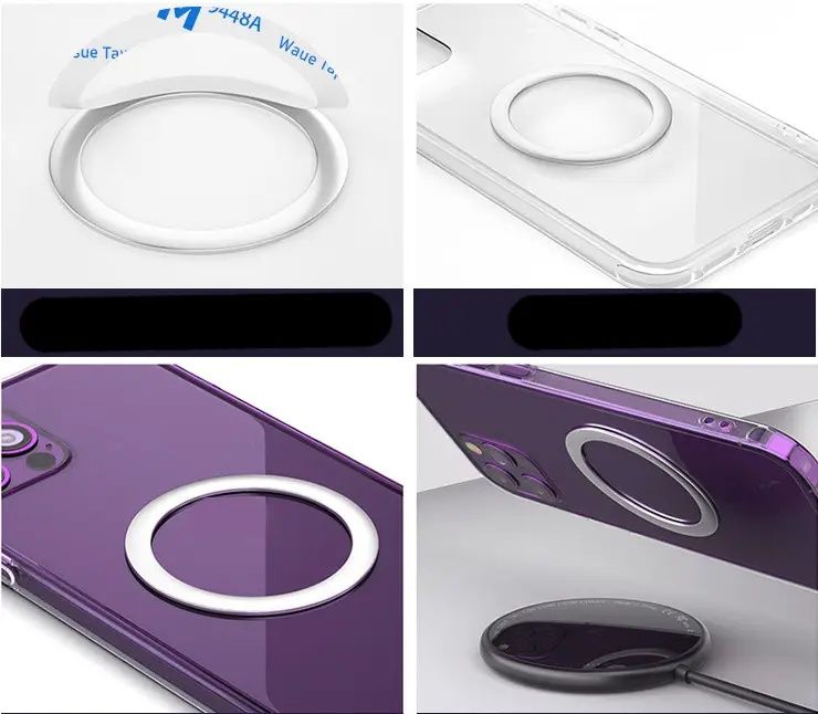 Металева пластина кільце для телефонних тримачів або зарядки