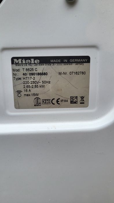 Сушильна машина Miele