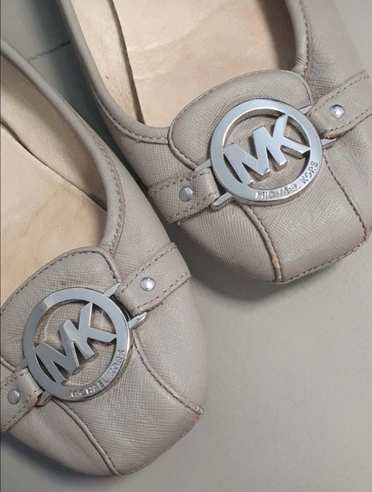 Buty baleriny ze skory Michael Kors 41