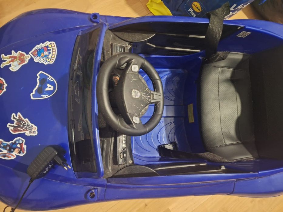 Carro criança a funcionar