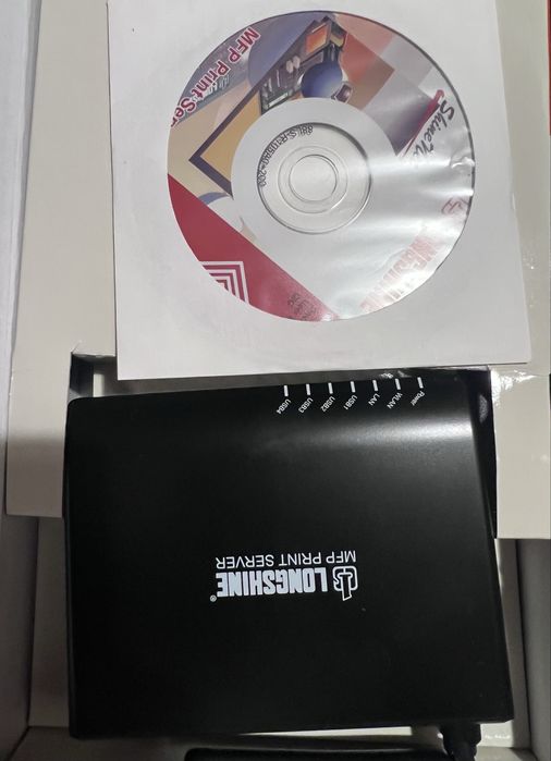 Servidor IP por USB - impressora, ipod, disco, NAS LAN WLAN