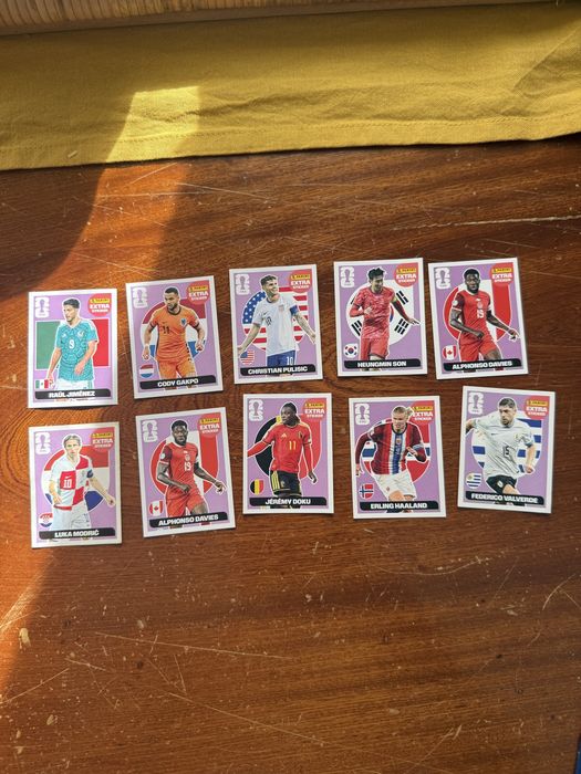 Extras lilas mundial 2026