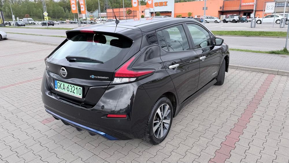 Nissan Leaf Bezwypadkowy samochód od pierwszego właściciela. Automatyczna klimat